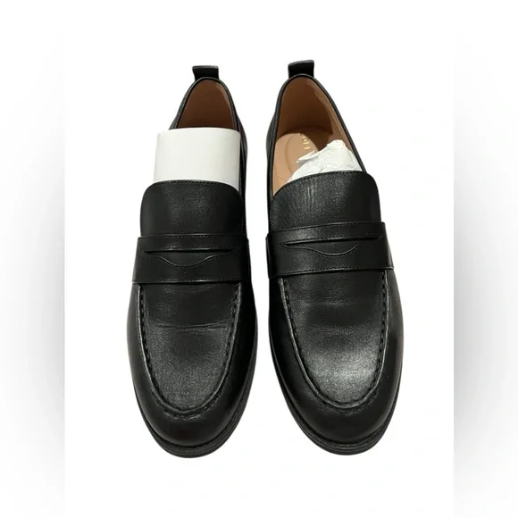 Cole Haan Black Leather Classic Penny Loafer NWOB - Picture 5 of 10